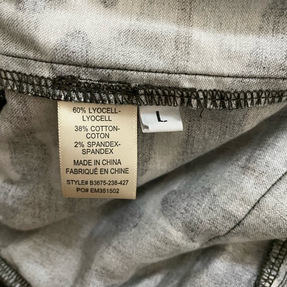 NWT Bella Dahl Crop Camo Joggers Pants With Pockets Size L - Picture 12 of 12